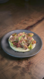Verduras Glaseadas Con Granada Y Aligot